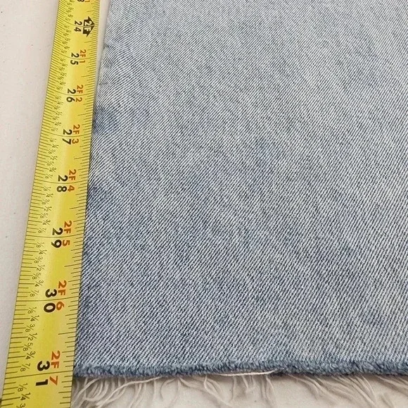 Agolde Criss Cross Straight Jean in Dimension size 32 NWT light wash